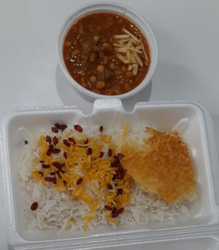 عکس کترینگ و غذای بیرون بر رضائی (ریحان سبز)