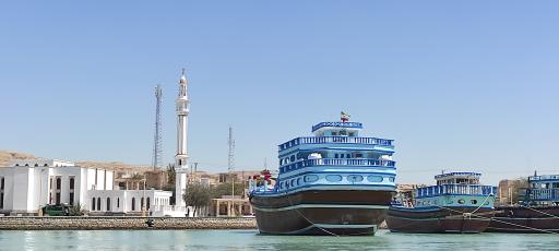 عکس بندر قدیم لافت