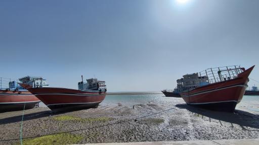 عکس بندر قدیم لافت