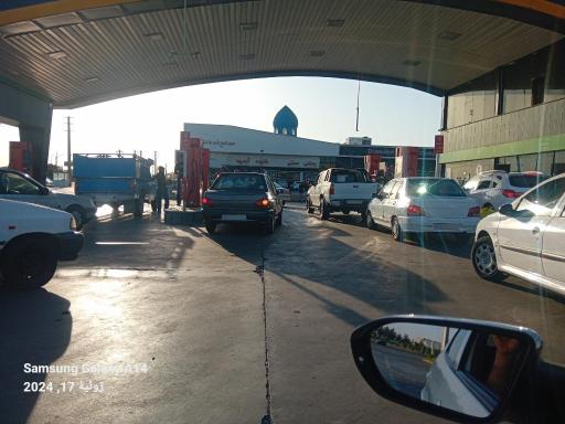 عکس پمپ گاز CNG