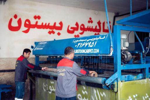 عکس قالیشویی بیستون 