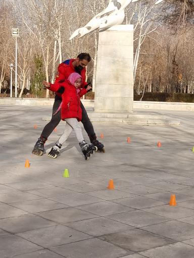 عکس پیست تمرین اسکیت آرش کماندار