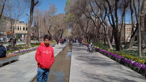 عکس پیاده راه چهارباغ 