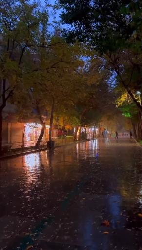 عکس پیاده راه چهارباغ 