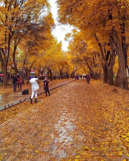 عکس پیاده راه چهارباغ 