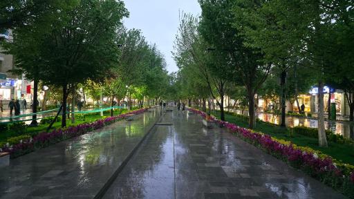 عکس پیاده راه چهارباغ 