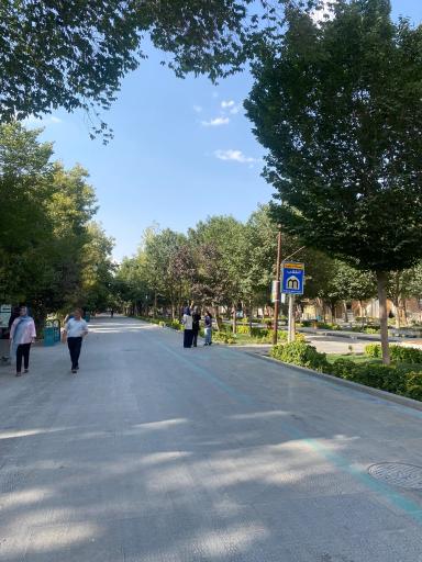 عکس پیاده راه چهارباغ 