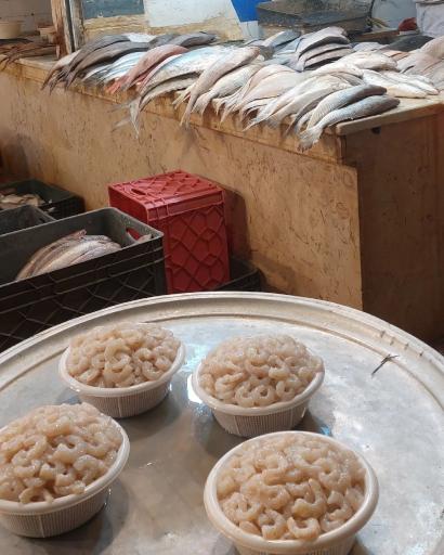 عکس بازار ماهی فروش ها