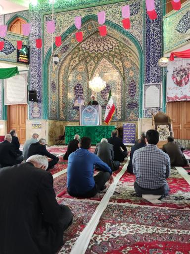 عکس مسجد جامع بویین زهرا