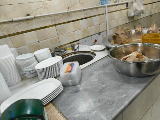 عکس طباخی بره سفید عمو جلیل 