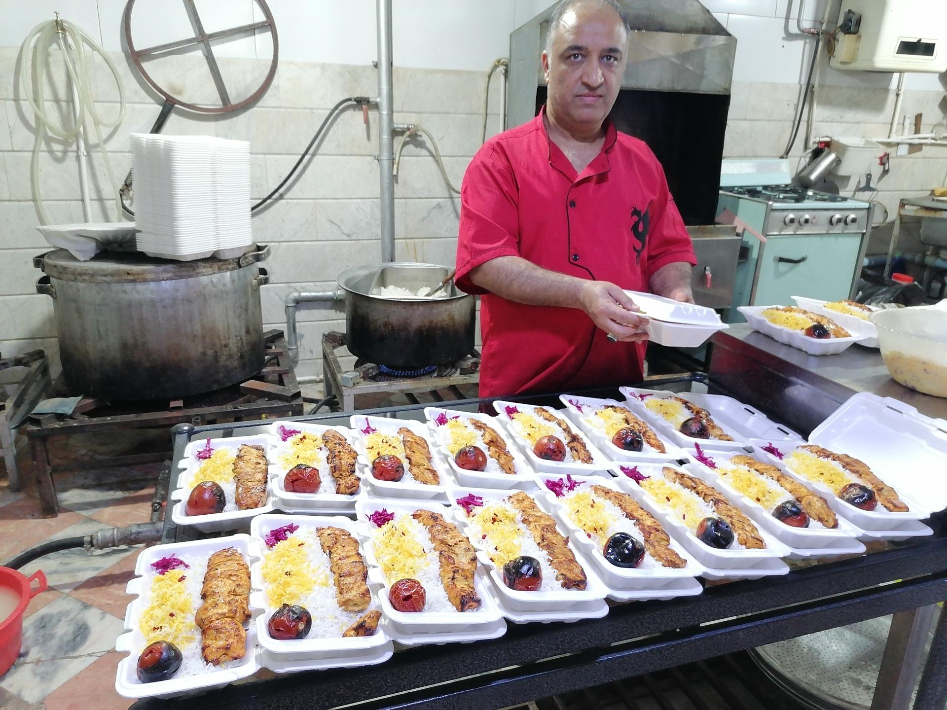 عکس رستوران و غذای آماده برکت