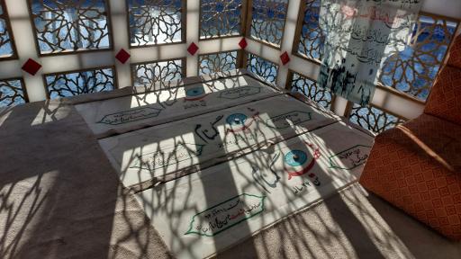 عکس مقبره شهدای گمنام بوستان فدک