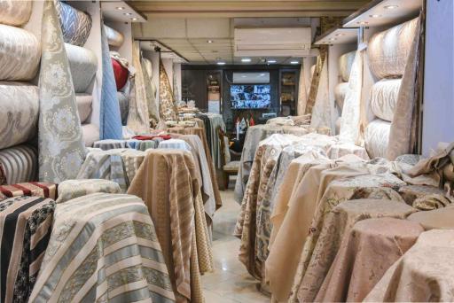 عکس نمایشگاه پارچه مبلی قائم