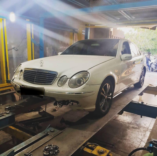 عکس دستگاه شاسی کشی چهل ستون