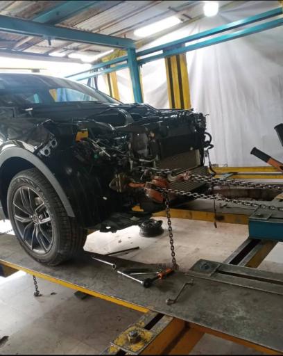 عکس دستگاه شاسی کشی چهل ستون