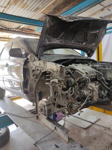 عکس دستگاه شاسی کشی چهل ستون