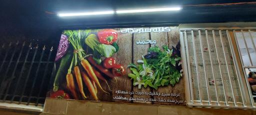عکس کلبه سبزیجات محمد