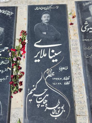 عکس آرامگاه سینا ملایری