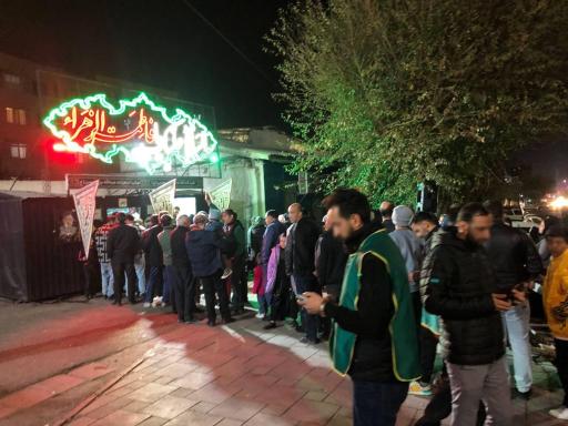 عکس موکب شاهزاده عبدالله بن الحسن علیه السلام کرج 