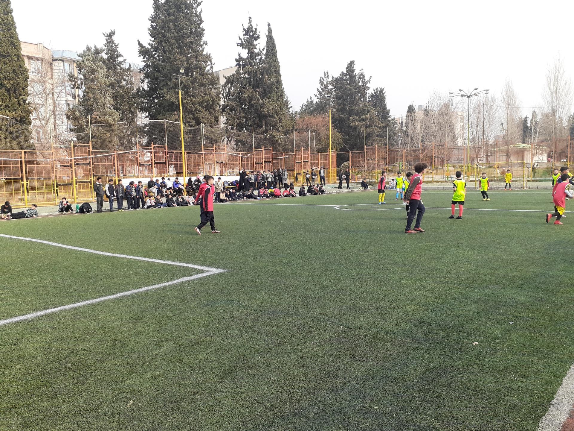 عکس زمین چمن فوتبال