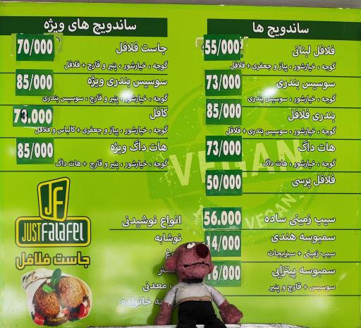 عکس جاست فلافل