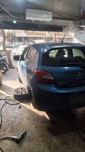 عکس کمک فنرسازی احسان
