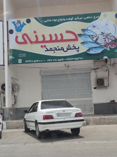 عکس پخش مواد منجمد حسینی 