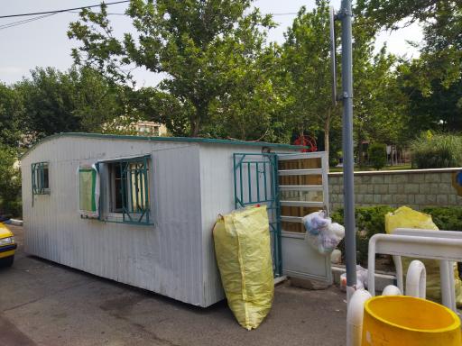 عکس غرفه بازیافت بوستان صبا