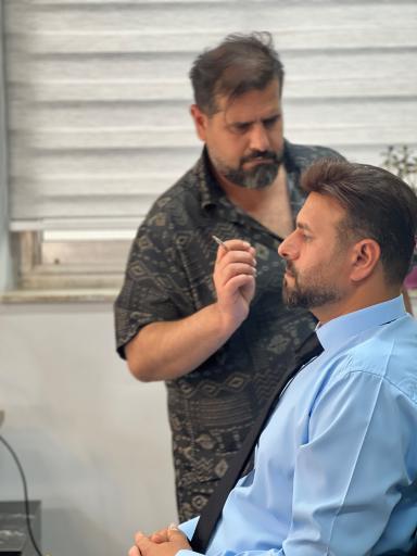 عکس سالن پیرایش محسن