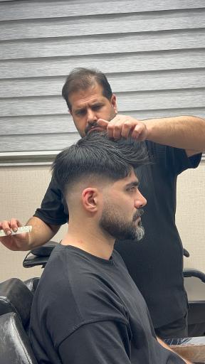 عکس سالن پیرایش محسن