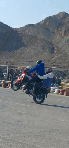 عکس پیست موتور سواری یزد