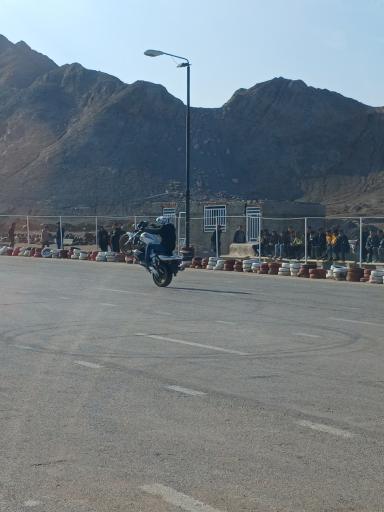 عکس پیست موتور سواری یزد