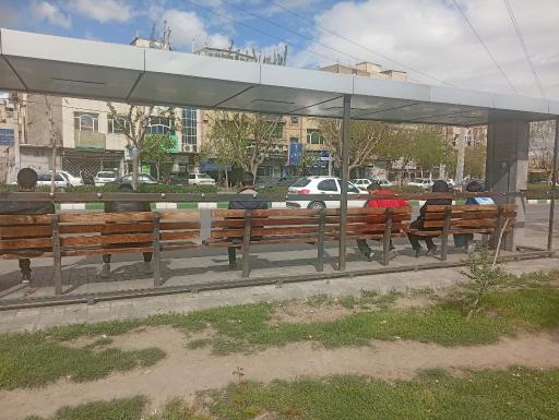 عکس ایستگاه اتوبوس هدایت 16