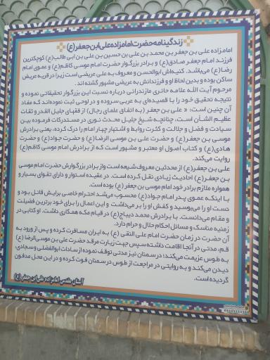 عکس امامزاده علی ابن جعفر (ع)