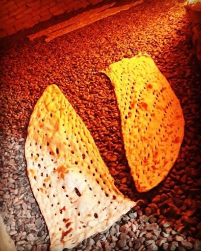 عکس نانوایی سنگکی