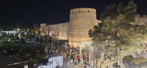 عکس ورودی ارگ کریم خان زند