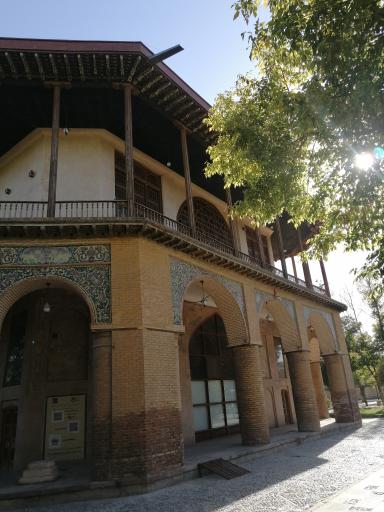 عکس کاخ چهل ستون قزوین