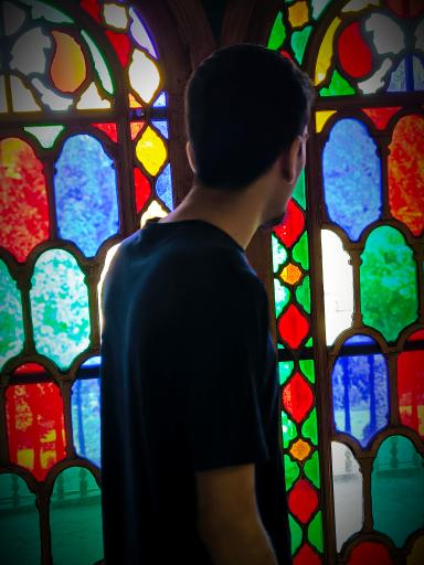 عکس کاخ چهل ستون قزوین