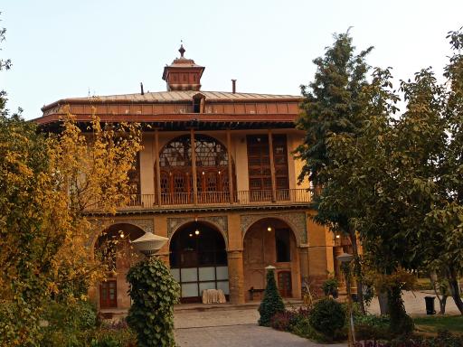 عکس کاخ چهل ستون قزوین