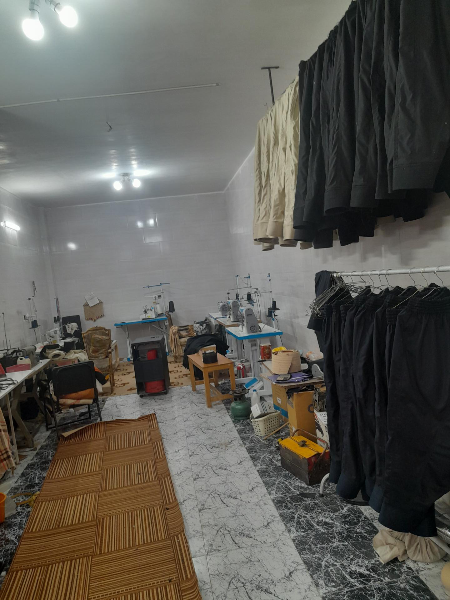 عکس تولیدی شلوار کردی فیروزی