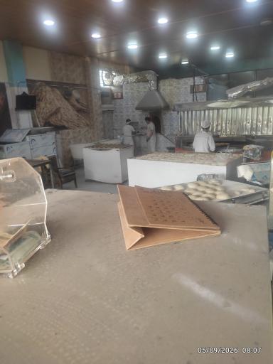 عکس نانوایی سنگک و لواش 