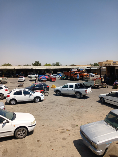 عکس میدان میوه و تره بار شهرداری شیروان