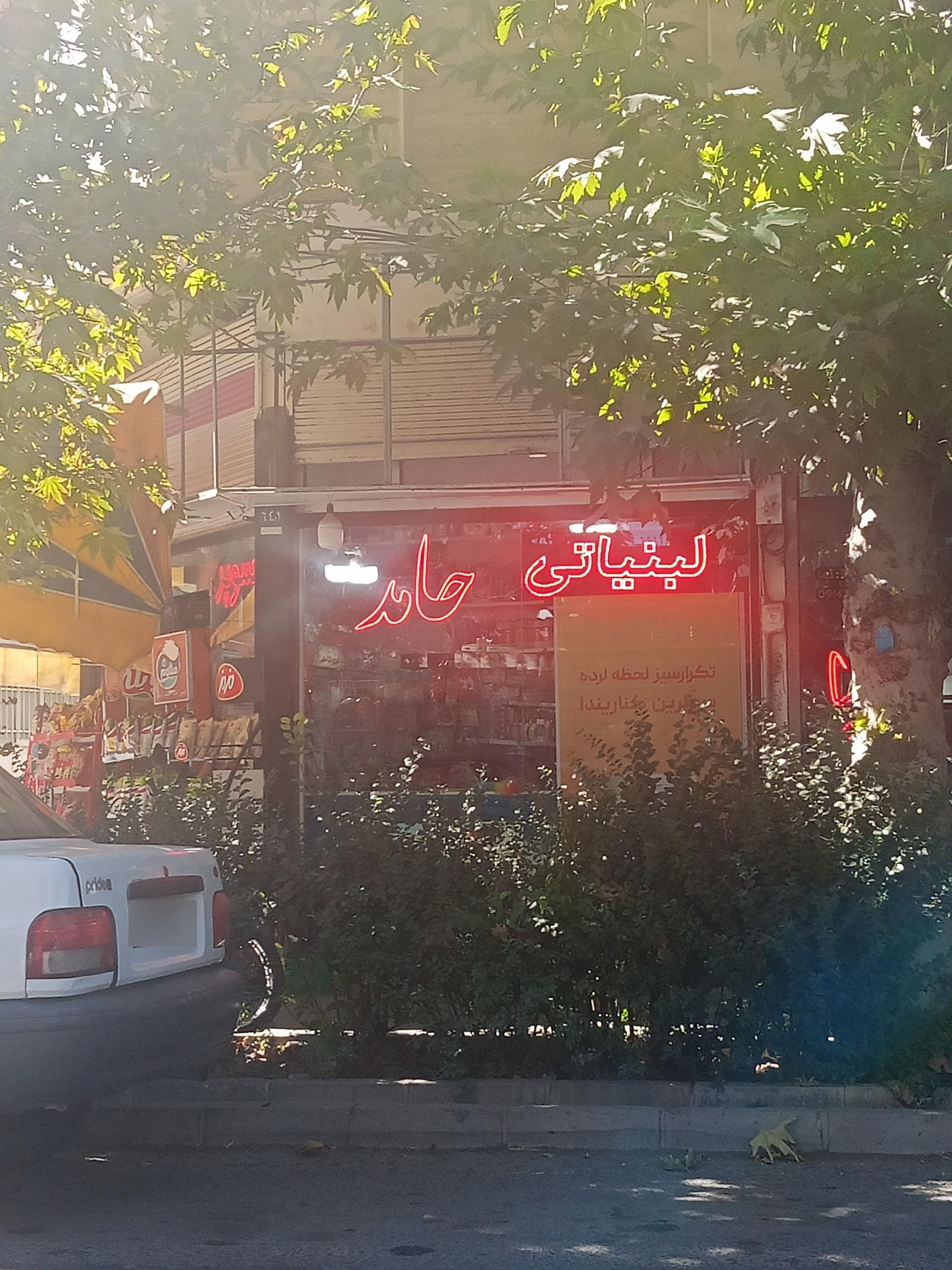 عکس سوپرمارکت و لبنیاتی حامد