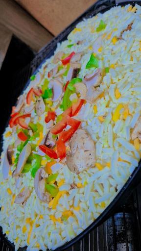 عکس پیتزا نارنج