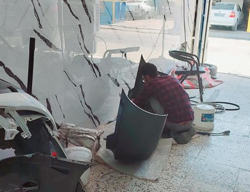 عکس سپرسازی و فایبرگلاس جوانان