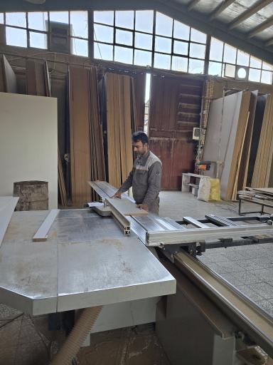 عکس خدمات برش ام دی اف و پی وی سی