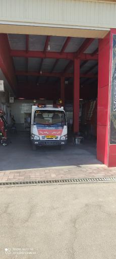 عکس اتشنشانی راوند ایستگاه شماره سه