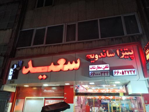 عکس پیتزا و ساندویچ سعید