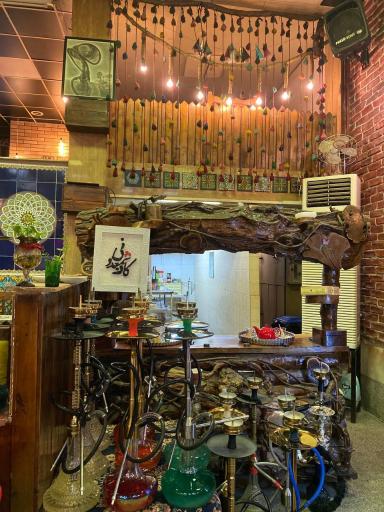 عکس کافه شمعدونی