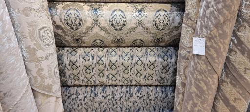 عکس نمایشگاه پارچه مبلی قائم